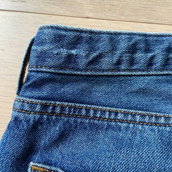 Acne Studios Pop LT Vintage Crop Boyfriend Jeans - Picture 9 of 10